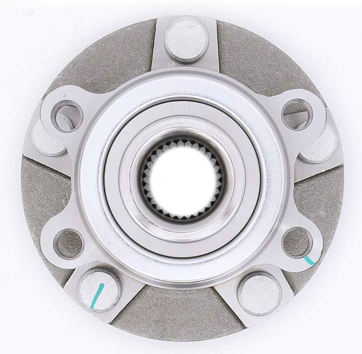 FKG 513298 Front Wheel Bearing Hub Assembly For 2008-2013 Nissan Rogue, 2014 Nissan Rogue Select, 2007-2012 Nissan Sentra 2.5L 4Cyl L, 5 Lugs Set of 2