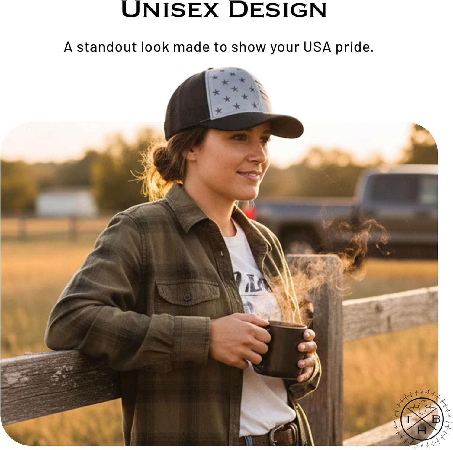 Flag Laser Mesh Snapback Hat for Men & Women | Flat Bill Trucker Hat | Lightweight & Water-Resistant