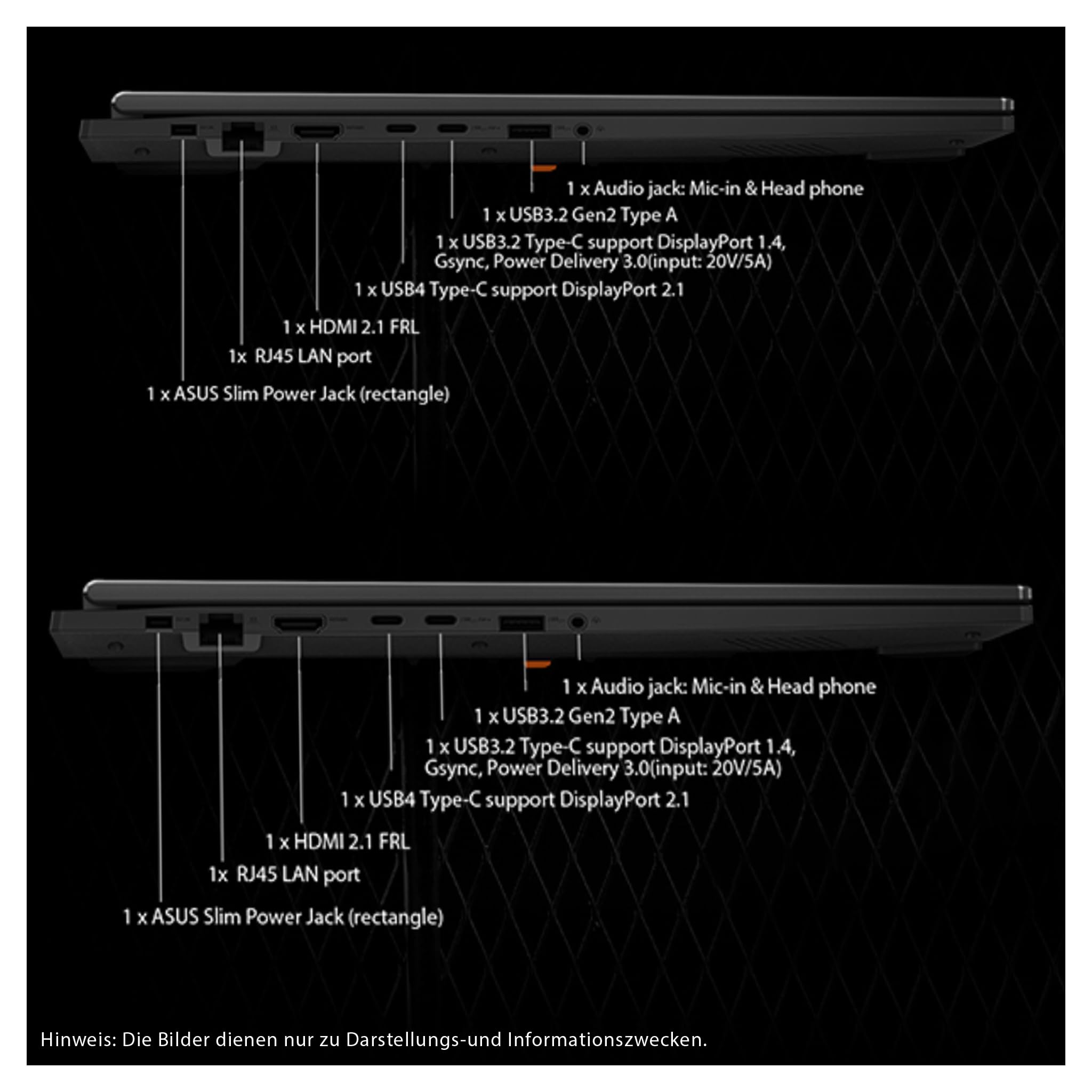 ASUS TUF A18 Gaming Laptop, AMD Ryzen 7 260, 64 GB DDR5 RAM, 2 TB PCIe SSD, 18" FHD (1920 x 1200), display Nvidia GeForce RTX 5050 Graphics, tastiera QWERTZ RGB, Windows 11 Home, Jaeger Gray