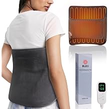 Extra-Large Heating Pad 15.7" x 50". 6 Heat Settings & 4 Timers
