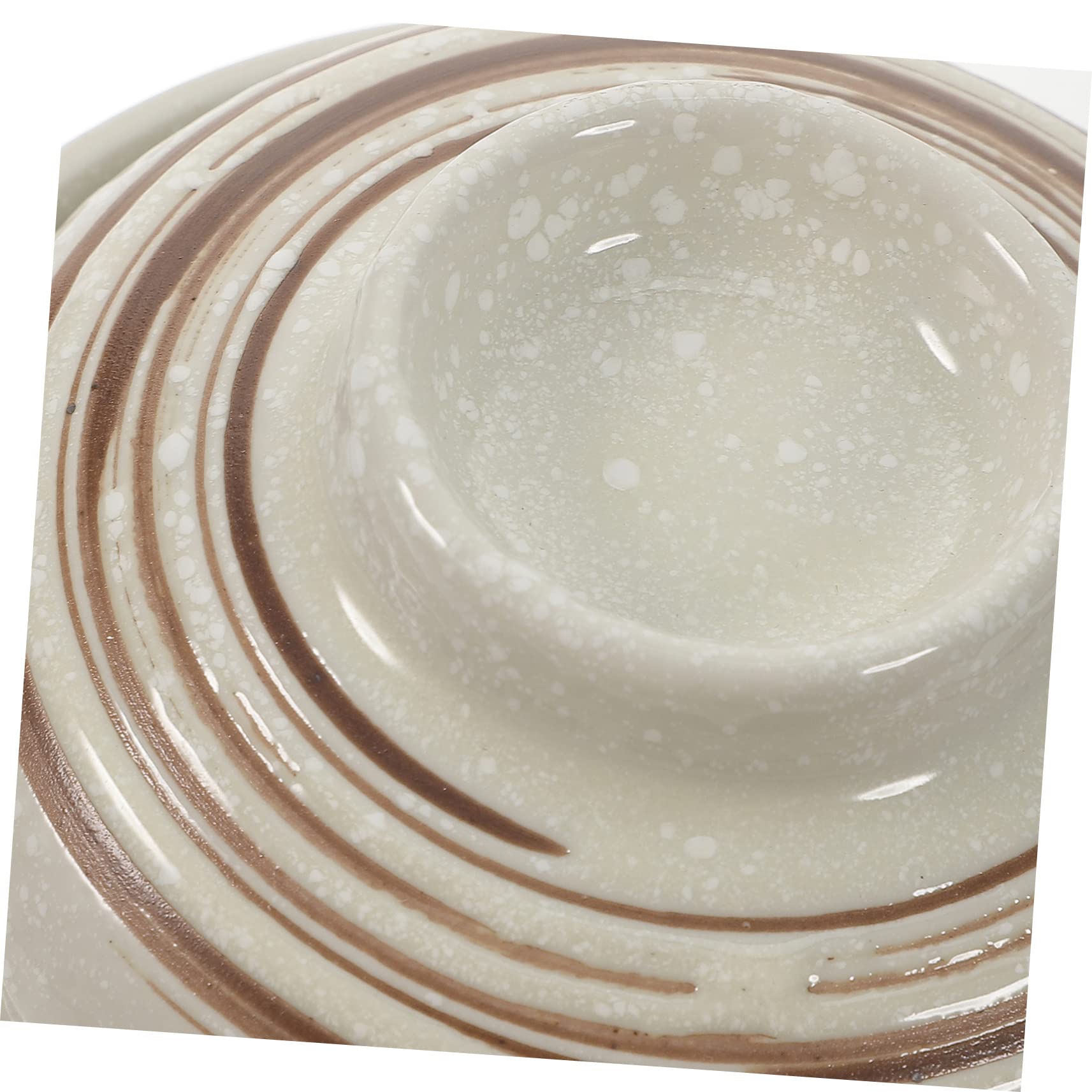 Alipis Ciotola Per Zuppa in Ceramica Coperchio Adatta Per Uso Domestico e Ristorante Versatile Per Zuppe e Antipasti