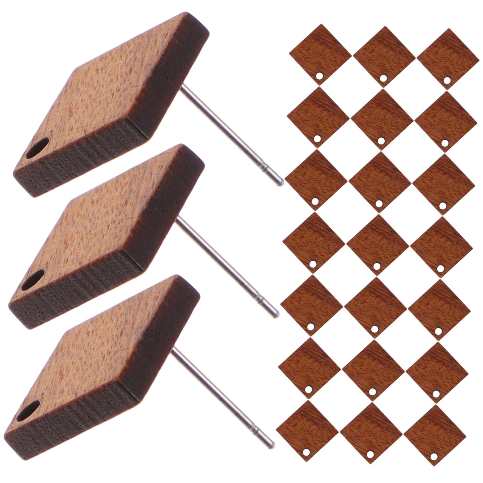 NUOBESTY 90stücke Geometrische Ohrringe Bastelmaterialien Ohrring Zubehör Für Kreative Schmuckherstellung Für Einzigartige Ohrringe Mit Perlen Und Anhängern