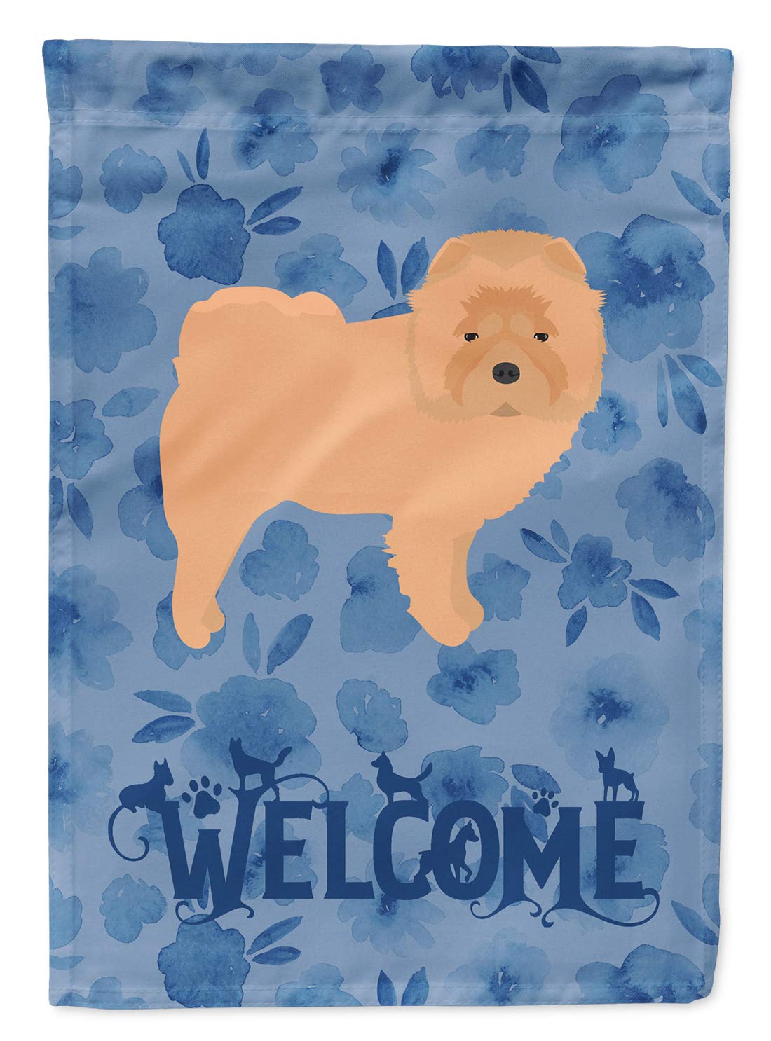 Drapeau Chow Chow au design chaleureux pour célébrer votre passion pour cette race de chien