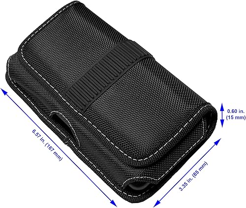 Miniatura 9 de Funda de nailon para teléfono celular LG Velvet 5G, K51, Stylo 6, Motorola Moto G Stylus 5G 20212022, Moto G Pure, Edge 2021  Funda horizontal de