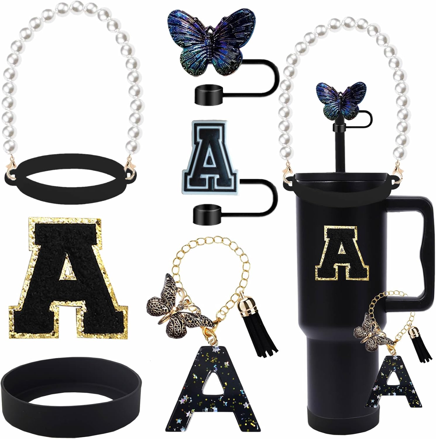 Cup Accessories for Stanley 30/40oz Tumbler, Handle Strap, Boot