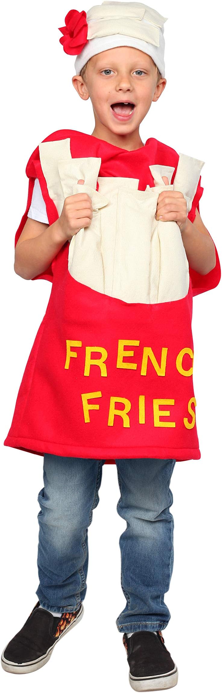 Dress Up America French Fry Costume for Kids - Fun Fries Costume for Boys and Girls