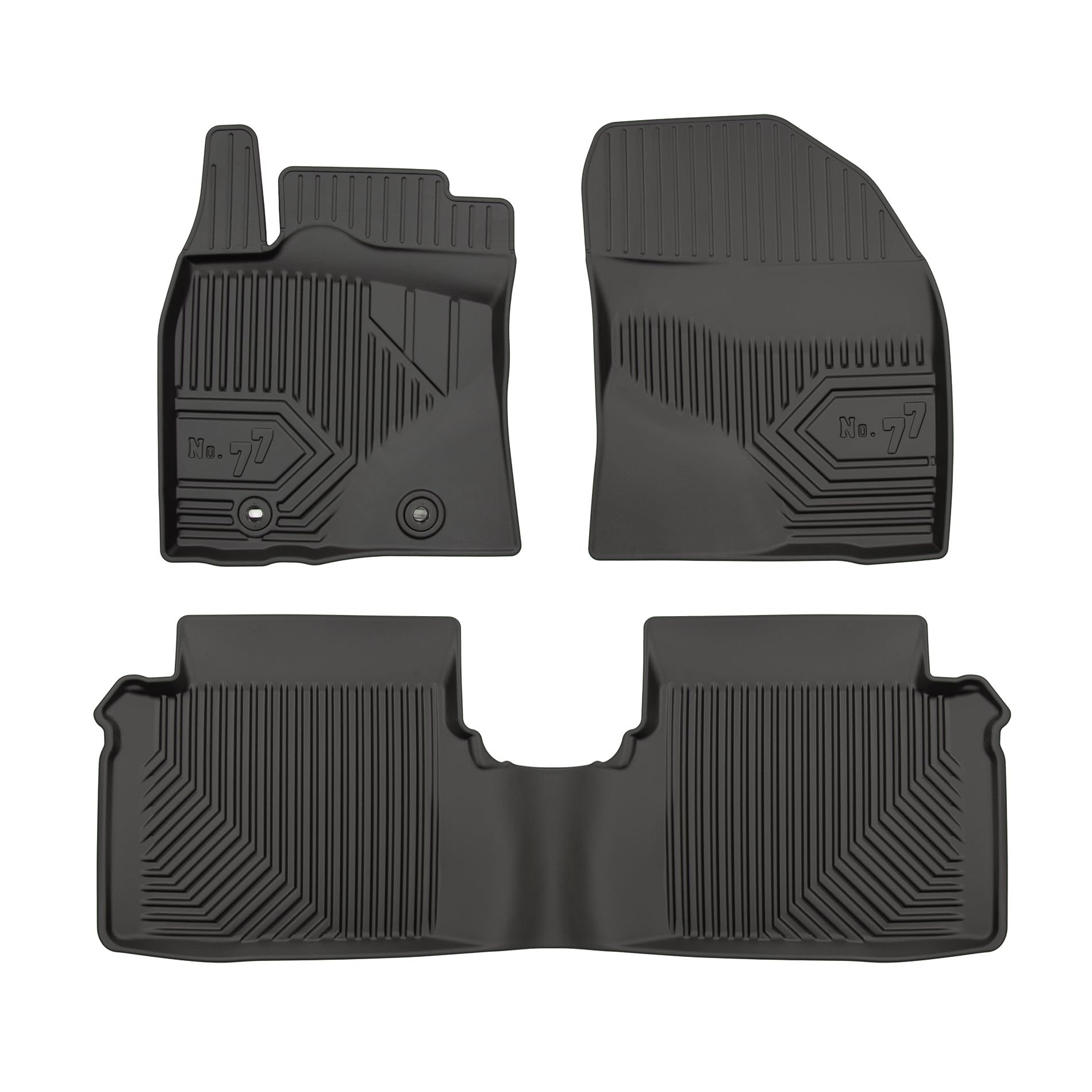 Anteriori Tappetini, Tappeti NERO per Toyota Avensis III T27