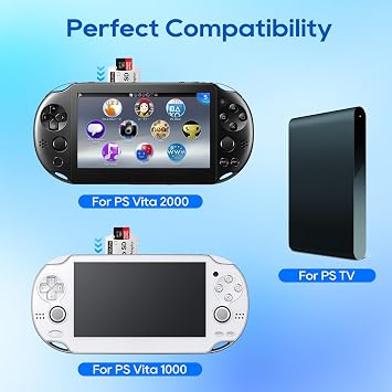 UCEC SD2Vita Adapter, PS Vita Memory Card PSVita SD Card Adapter Micro SD