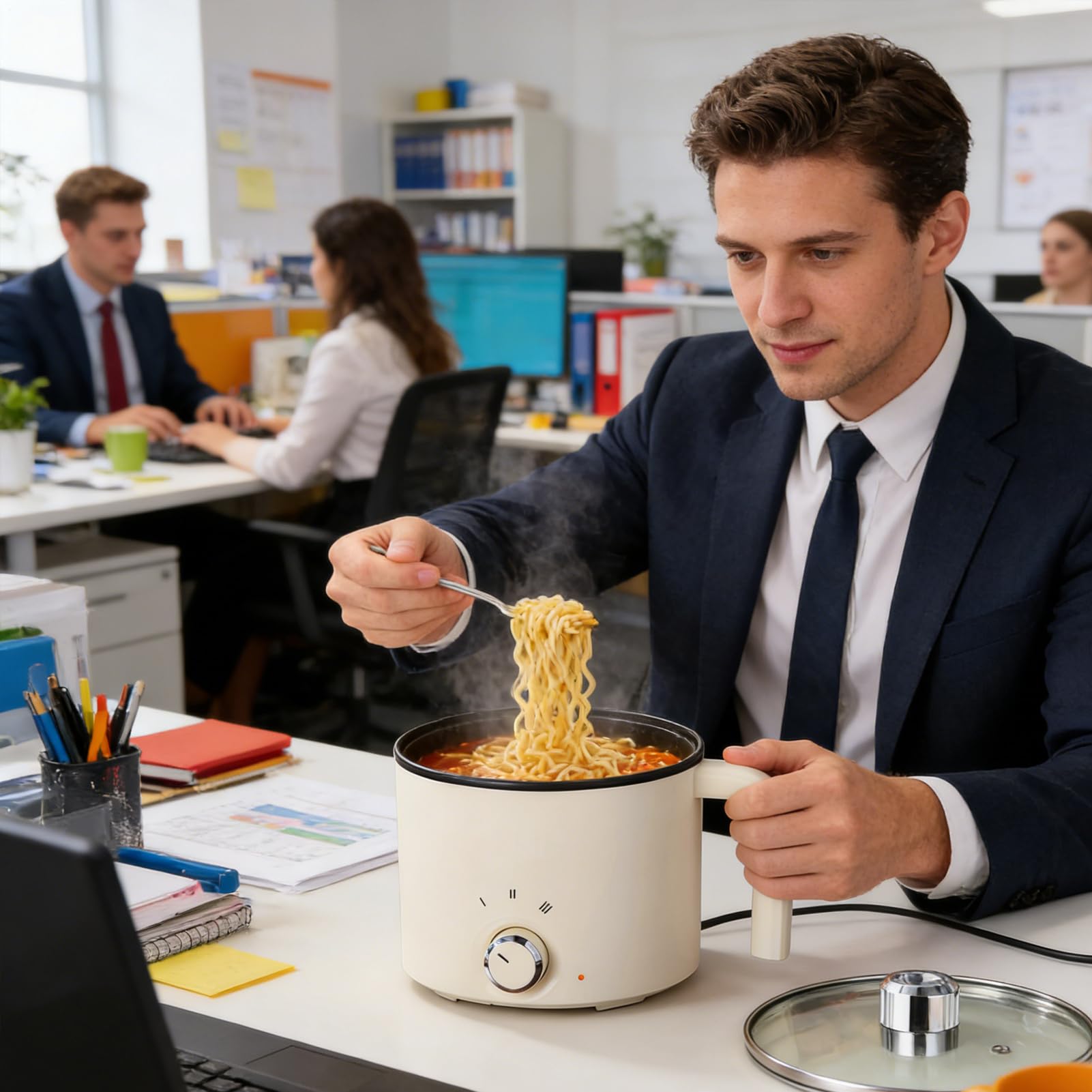 Pentola elettrica per noodle, protezione personale contro il surriscaldamento