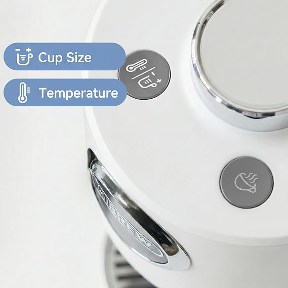 HIBREW H3C 3-in-1 Single Serve Pod Coffee Machine, 7 Temp Levels