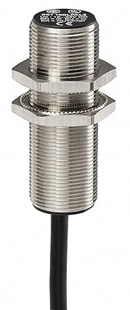 proximity sensor PNP NO-18mm L53mm - brass - Sn8mm - 12.24VDC - cable 2m