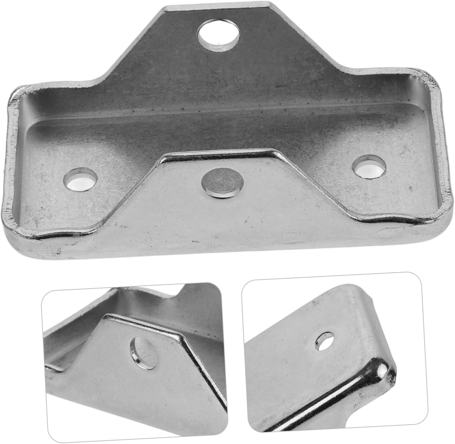 Trailer Jack Foot Plate Stabilizer Bracket Set with Removable Foot Pad and Floor Jack Extension for Rv and Travel Trailer Support