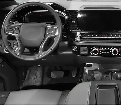 Miniatura 17 de Voodonala Pomos de radio AC para interruptor de aire acondicionado, botón central de consola para interruptor de consola central, moldura para Chevy