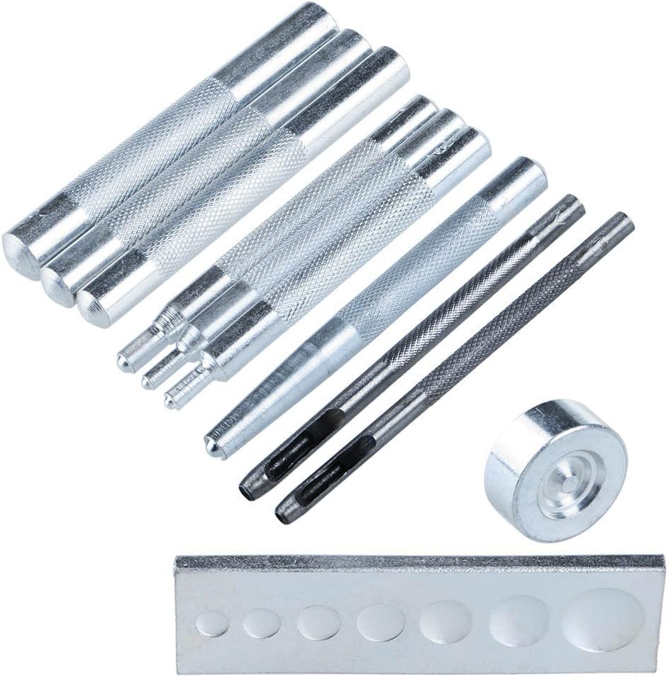 DIY Leather Shape Punch 39 Pcs Leather Craft Hole Hollow Cutter Tool