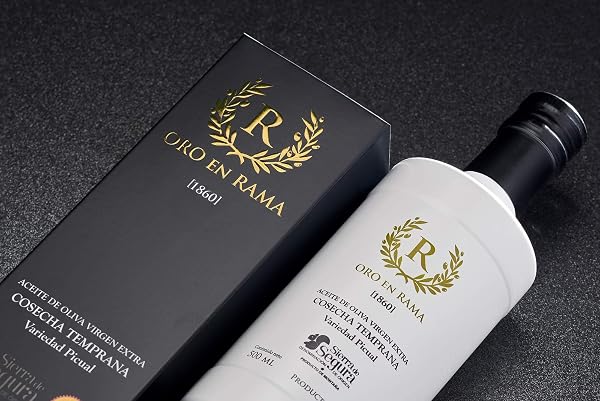 ORO EN RAMA | Extra Virgin Olive Oil Picual de Jaén | NEW HARVEST 25/26 | Best Early Harvest Green EVOO Prize | DOP Sierra de Segura | Intense fruity flavor - 3