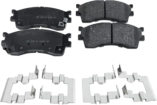 SureStop Brake Pad Set Compatible with Kia Rio 2003-2005 Front