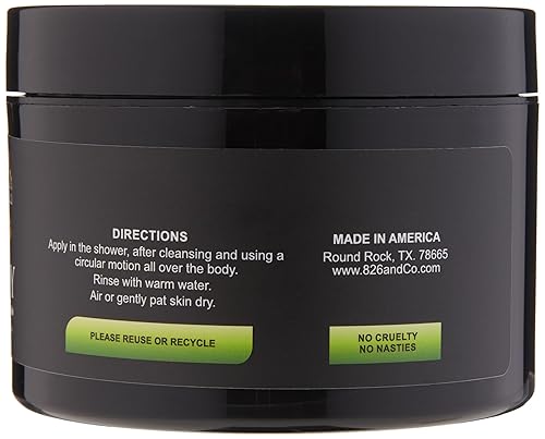 Miniatura 2 de 826 & Co. JOY - Exfoliante corporal Key Lime Orange, Tangerine & Litsea Cobeba - Azúcar moreno y manteca de aloe - Exfoliante corporal para una piel