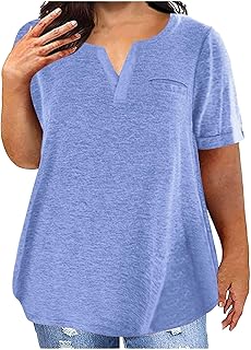 Camiseta blanca para mujer, con estampado degradado de color, cuello en V, manga corta, informal, holgada, blusa sexy para mujer