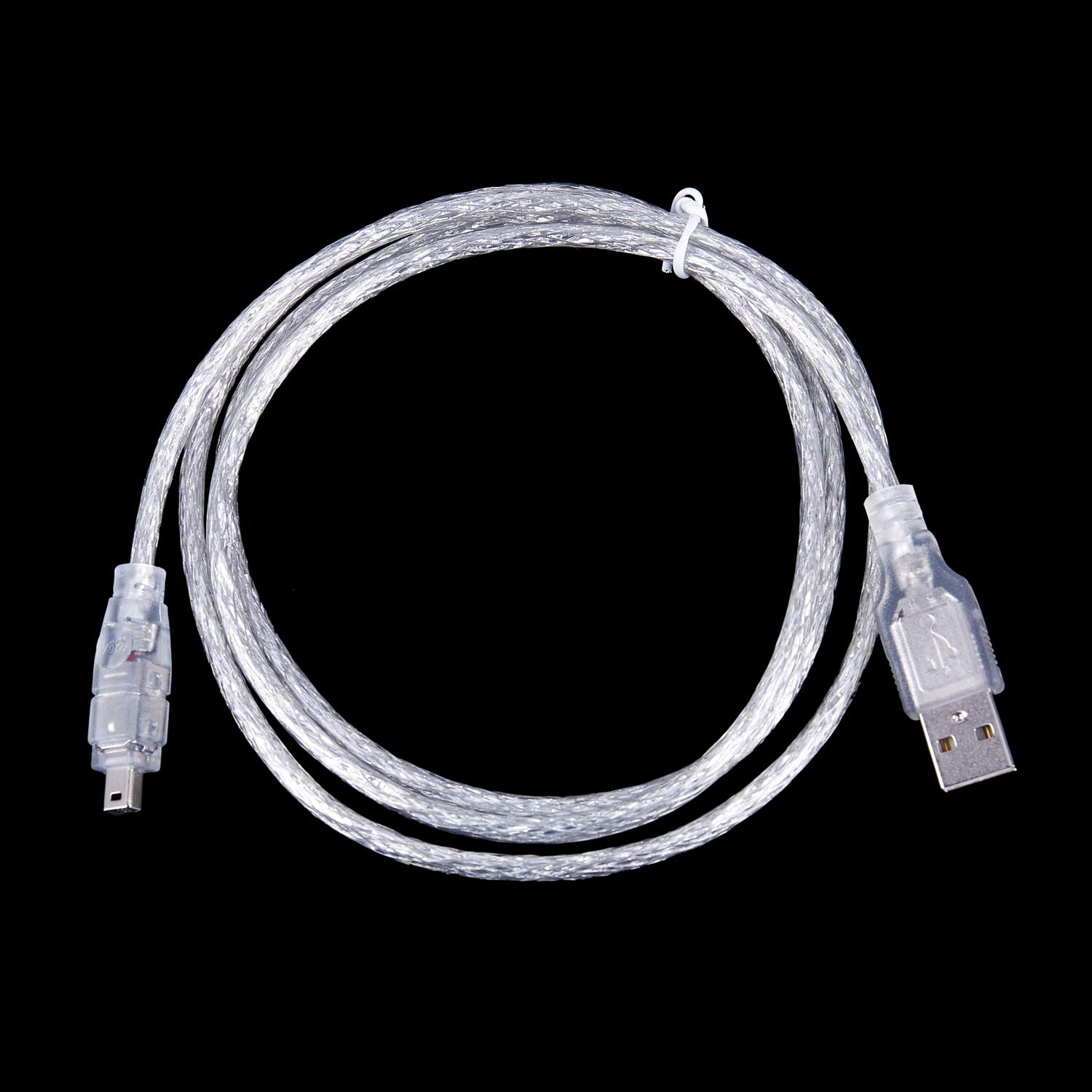 1,5 m USB na IEEE 1394 4-pinowy konwerter kabla Firewire DV do kamery PC