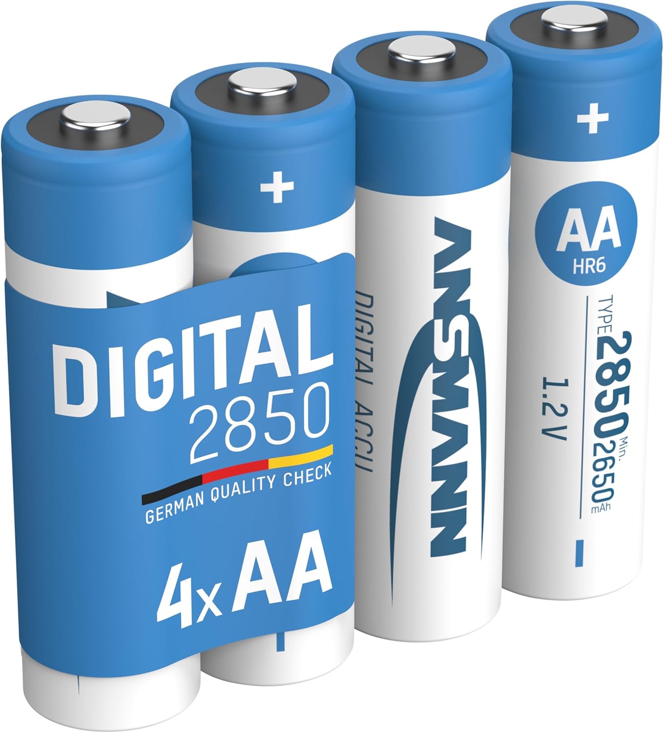 Ansmann 2850 mah Digital 4 pk