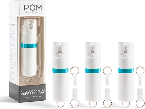 POM - Gas pimienta de autodefensa en espay con tapa abatible Oleoresin capsicum (OC) de máxima fuerza diseño táctico compacto y seguro rápida disponible en Yaxa Guatemala