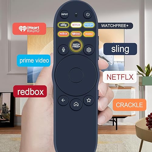 Miniatura 6 de Control remoto de voz XRT270 para VIZIO Smart TV, control remoto de repuesto compatible con televisores inteligentes Vizio D, V, M, serie P FHD 4K