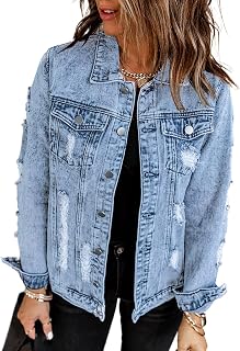 Amazon.com: Distressed Denim Jacket