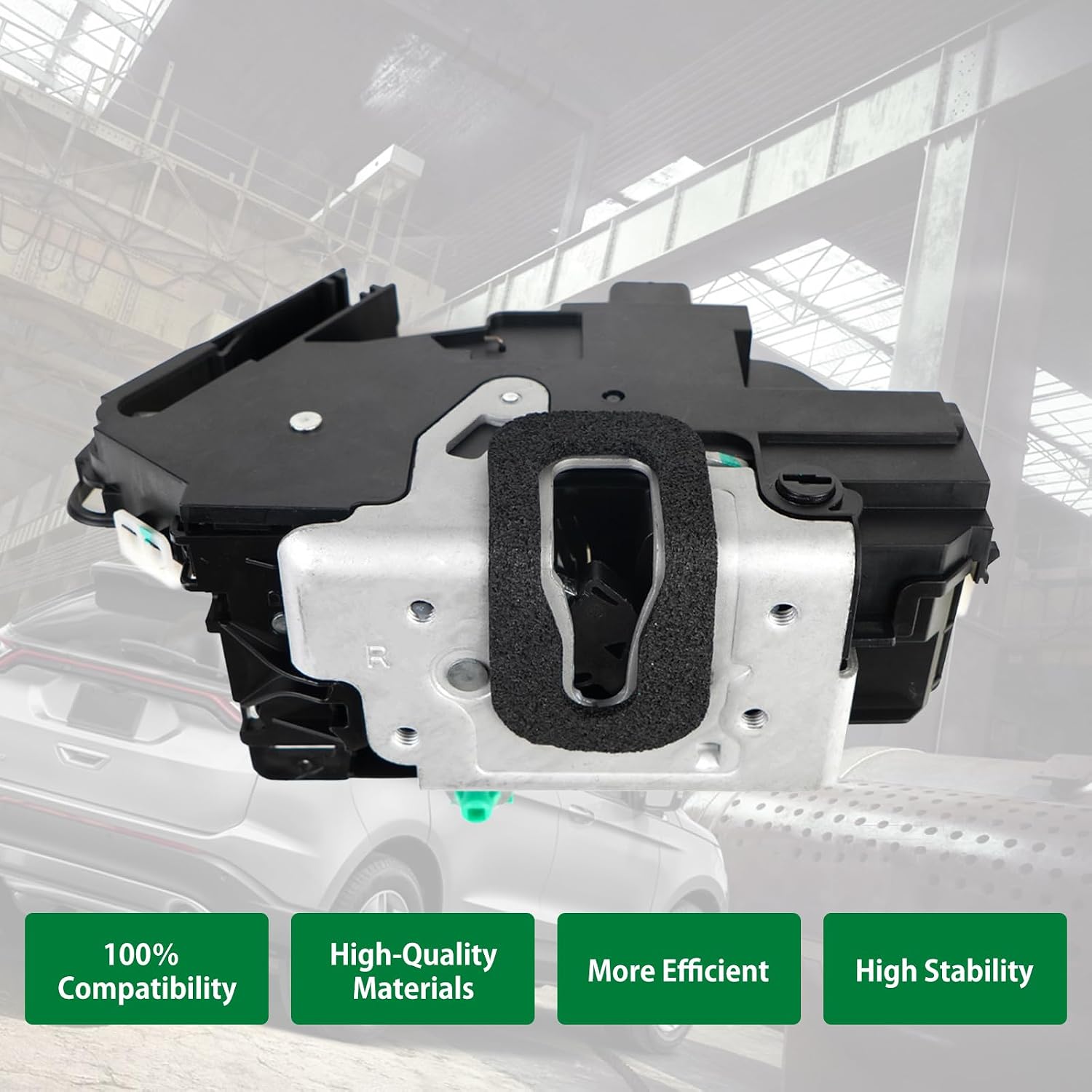 Rear Right Passenger Side Latch Lock Power Door Latch Actuator Compatible with Ford Explorer Taurus F150 2009-2019 Lincoln MKS 2009-2016 Replace 9L3Z-5426412-A