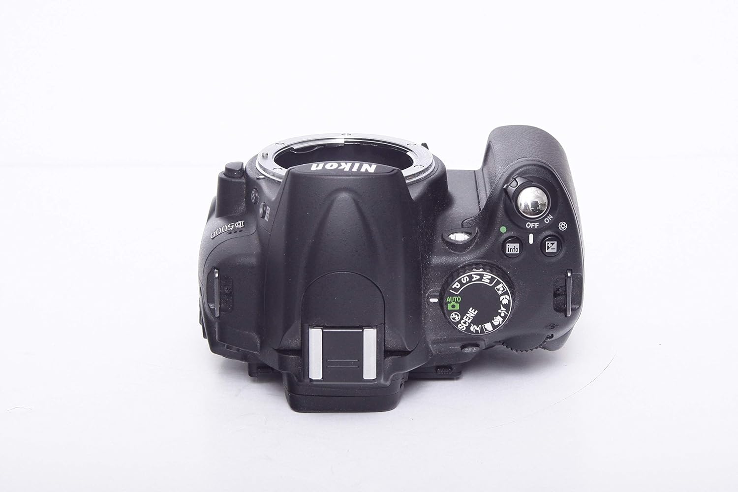 Nikon D5000 12.3 MP DX Digital SLR Camera with 2.7-inch Vari-Angle LCD (Body Only) (Renewed)