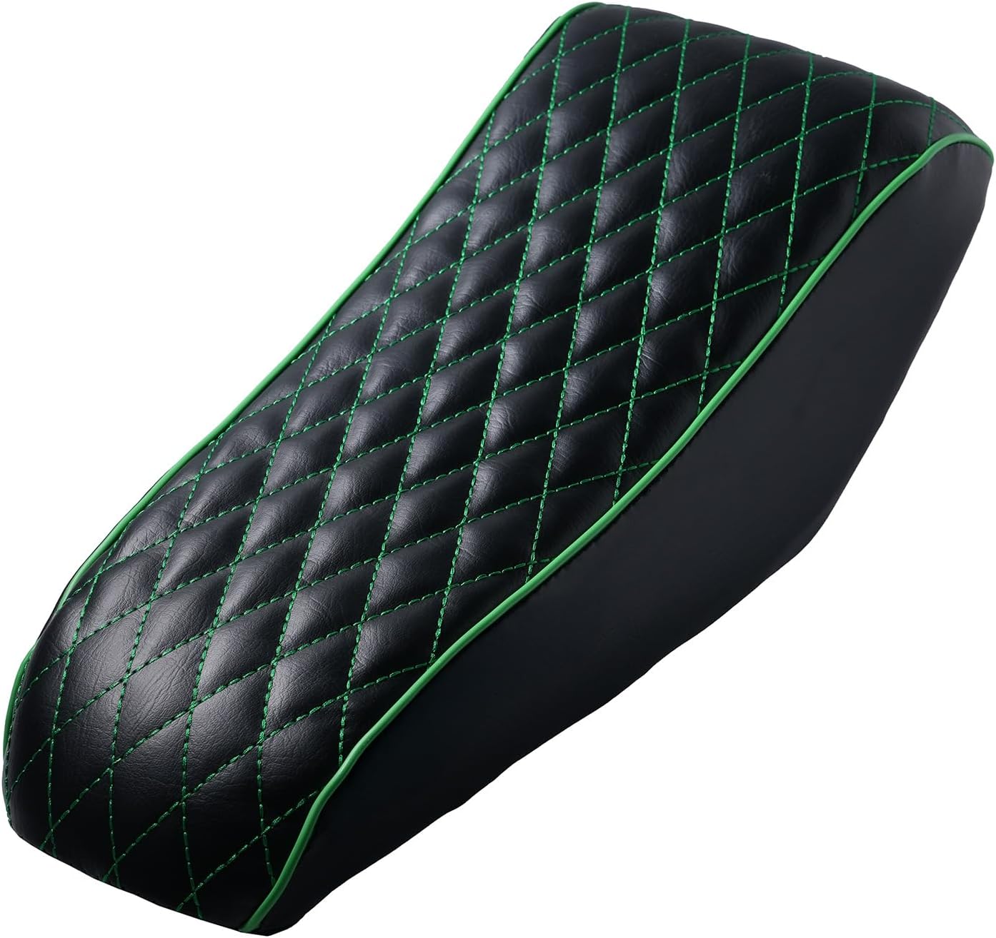 JMCHstore Green Diamond Stitch Retro Seat Cover for Coleman CC100X Mini Bike 98cc,Hisun 100CC Kids Trail Bike Cushion Replacement Parts