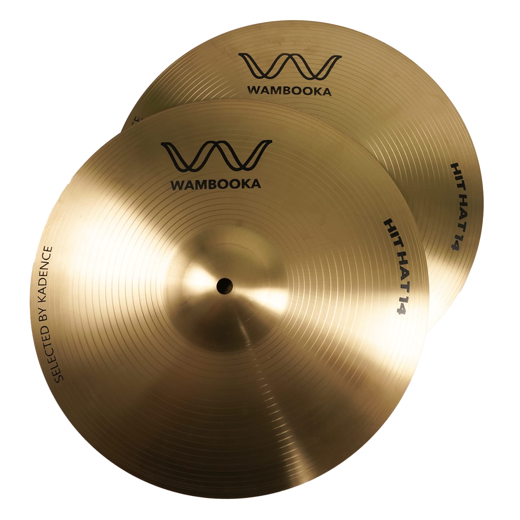 Cymbals HCS piatto Hi-hat 14 pollici (35,56cm) per Batteria – Coppia – Finitura Tradizionale Alloy