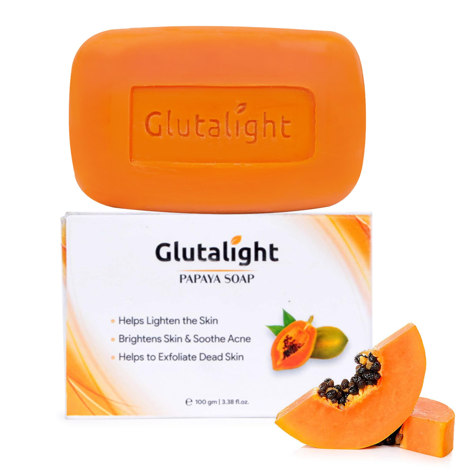 glutathione papaya skin whitening soap product info and reviews Buy Glutalight | & Natural Papaya Enzymes | Gentle Exfoliating Bathing Bar for Tan Removal & Blemish Control | 75g BB LAB BB LAB Size:1g - $33.72 Healthy Skin