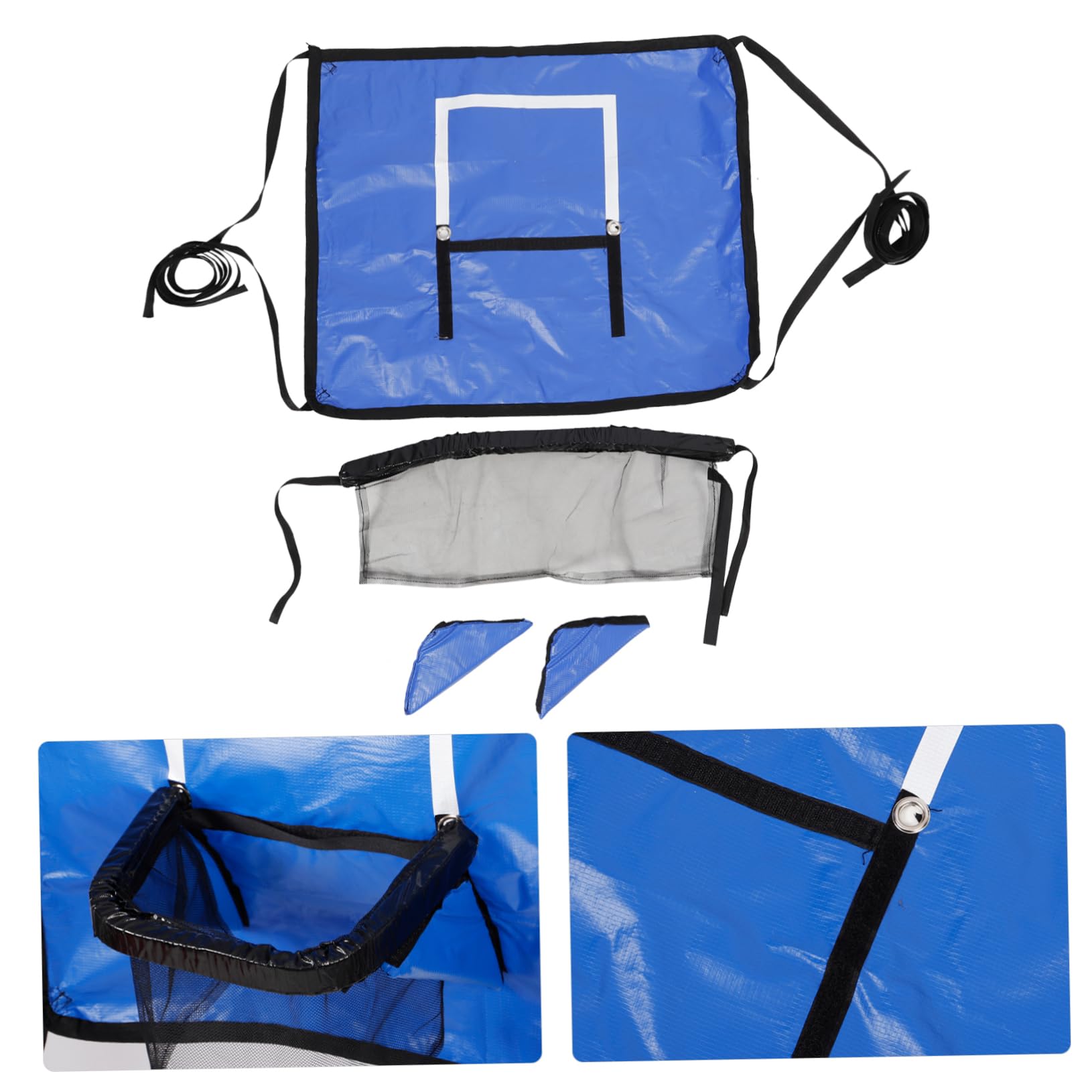 KESYOO Indoor Basketball Frame for Trampoline Height Basketball Hoop for Fun Basketball Supply with Backboard for Active Play and Exercise