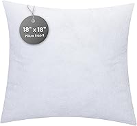 Vista 1 de Almohadas Almohada alternativa de plumón Almohadas de cama Inserto de almohada de cojín de sofá Almohadas decorativas para interiores
