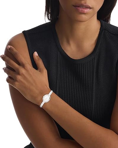 Miniatura 4 de Calvin Klein Reloj de mujer con bisel retorcido - 24mm 2H de cuarzo - Brazalete ajustable de acero inoxidable - Resistente al agua hasta 30 metros