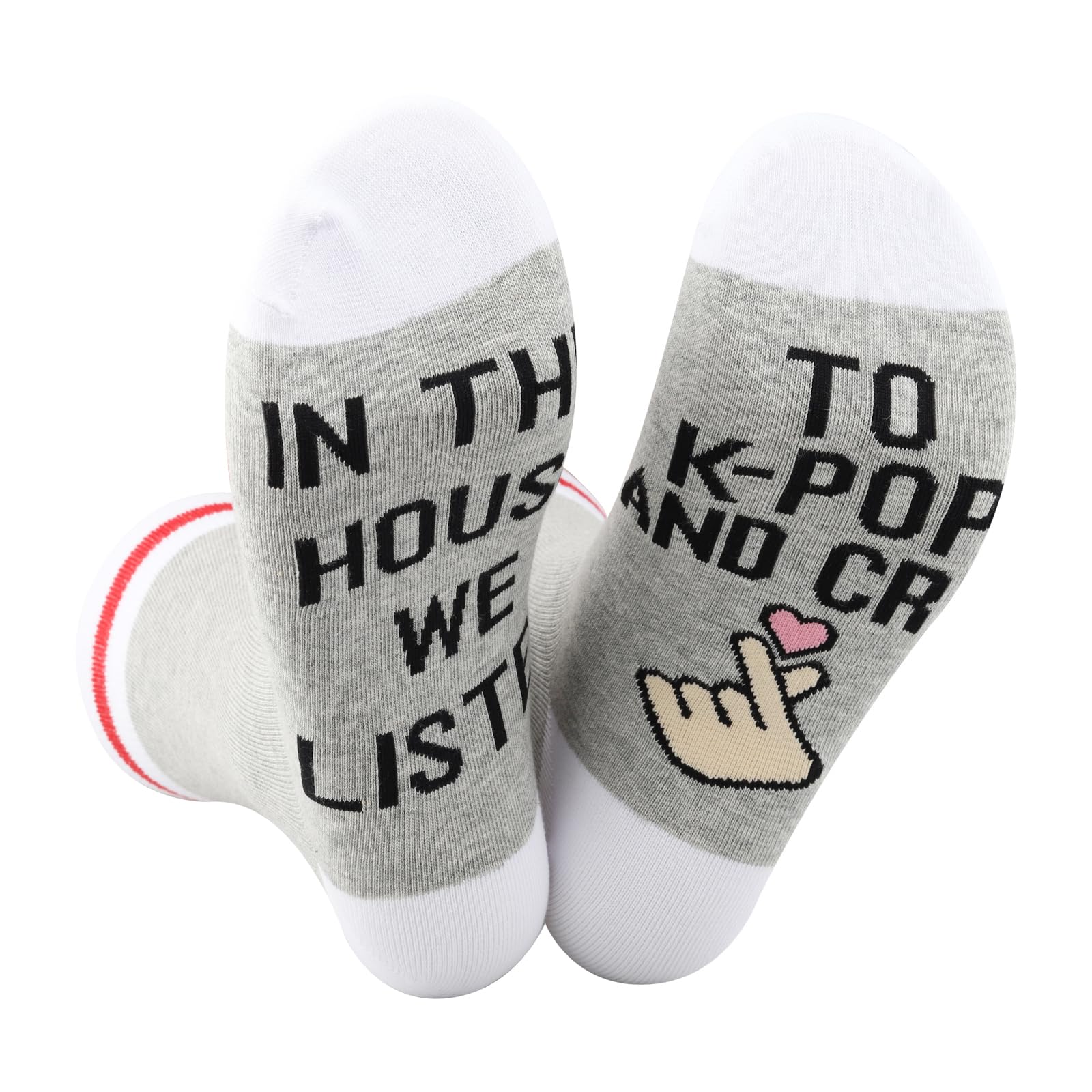 TSOTMO Kpop Merch Socks Korea Music Gift Kpop Music Lovers Gift Korea Kpop Novelty Socks for Kpop Fans