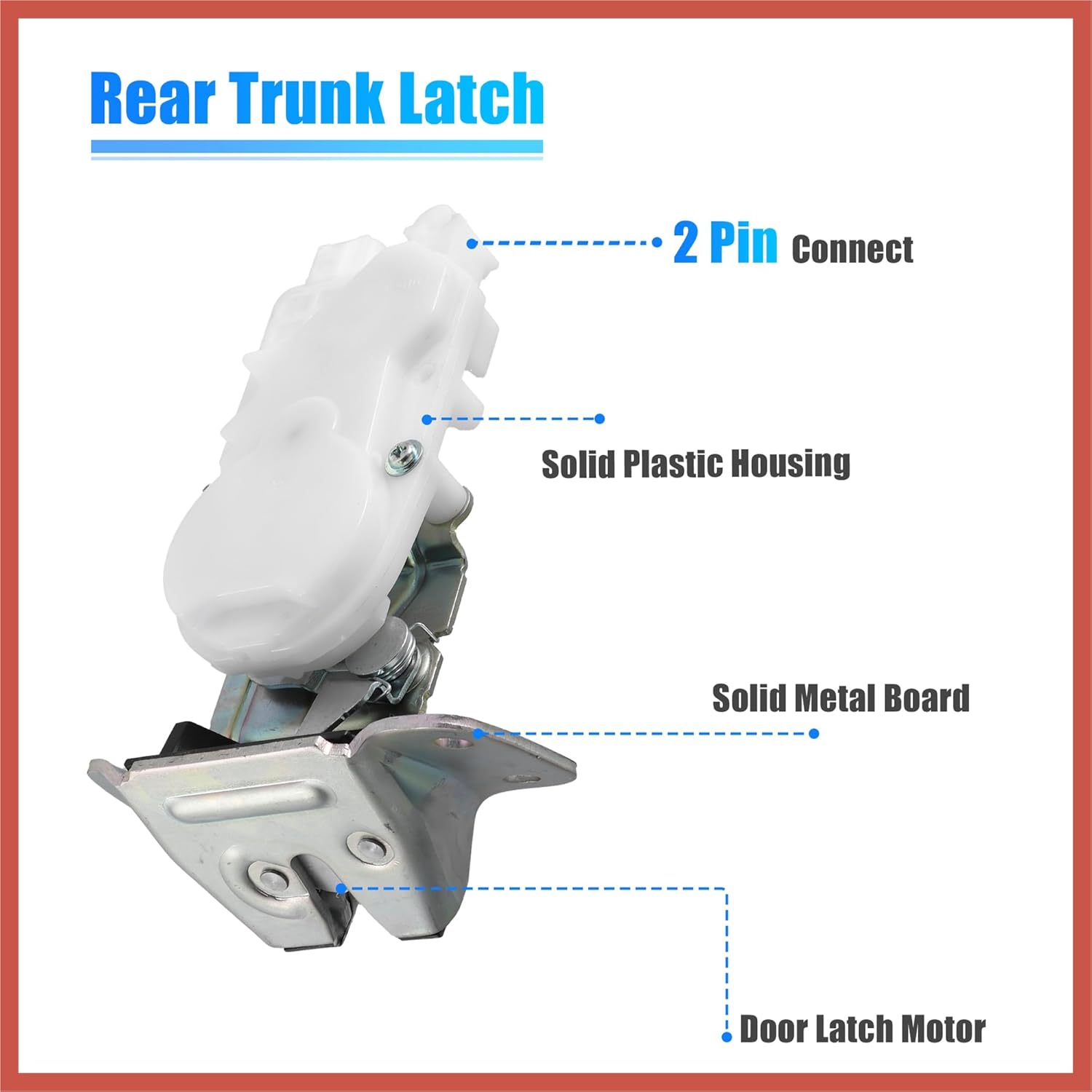 ACROPIX Trunk Latch Lock Actuator 5808A079 for Mitsubishi Outlander 06-21 Engine Tailgate Door Latch Lock Actuator Motor Car Parts
