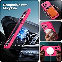 Vista 312 de ImpactStrong Magnetic Guard Designed for iPhone 14 Pro Max Case [Camera Protection] [Military Grade Drop Tested] [Compatible with MagSafe] Slim Black