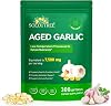 24 Month High Strength Aged Garlic Extract Softgels 7500mg | 300 Softgels | Gluten Free | Allicin-Rich Garlic Supplement for Daily Wellness