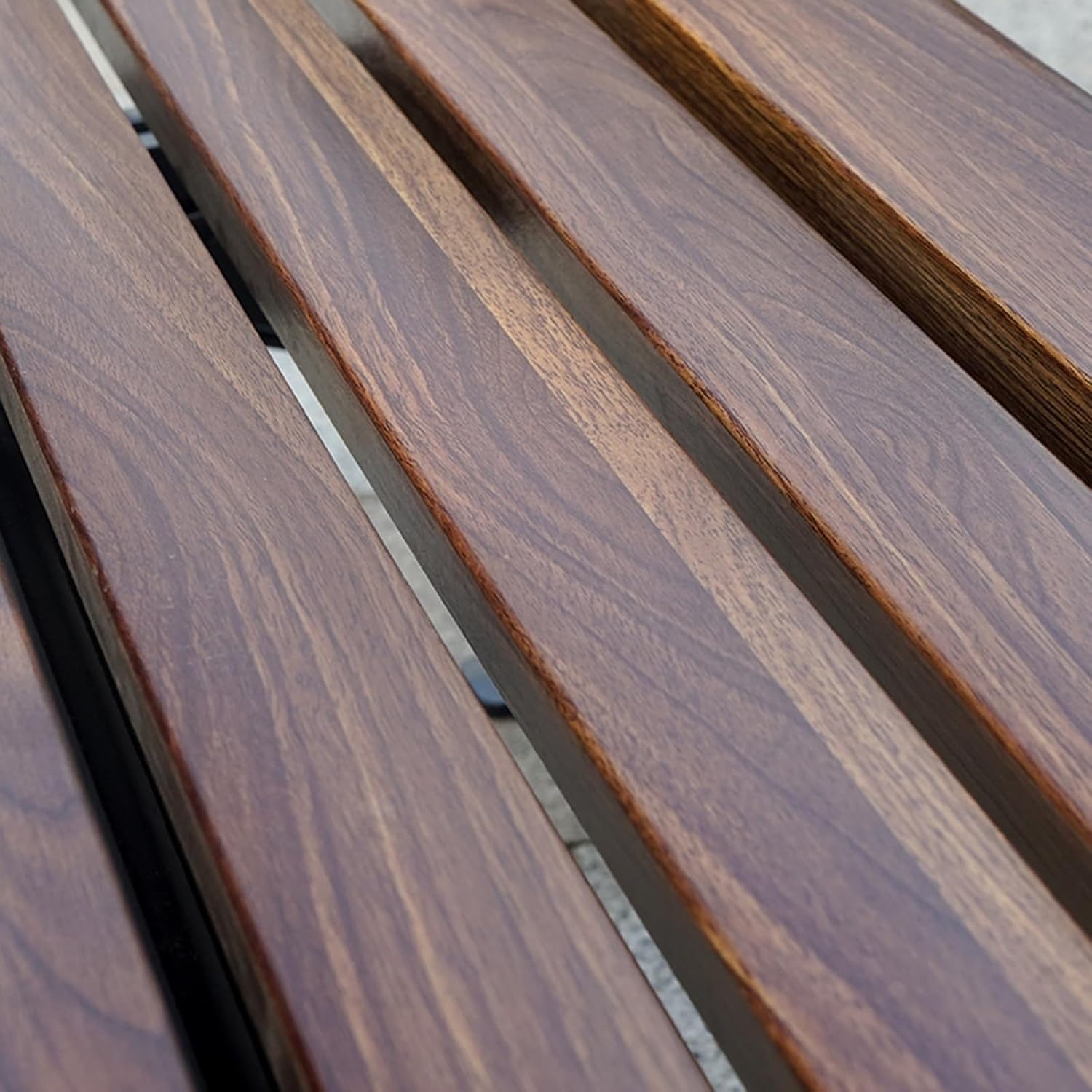 Outdoor Seat Carbon Fiber Park Chair Courtyard Backrest Bench Shopping Mall Rest Seat Load-Bearing Durable Non-Deformation Garden Bench(150 * 40cm(59.06 * 15.75in))