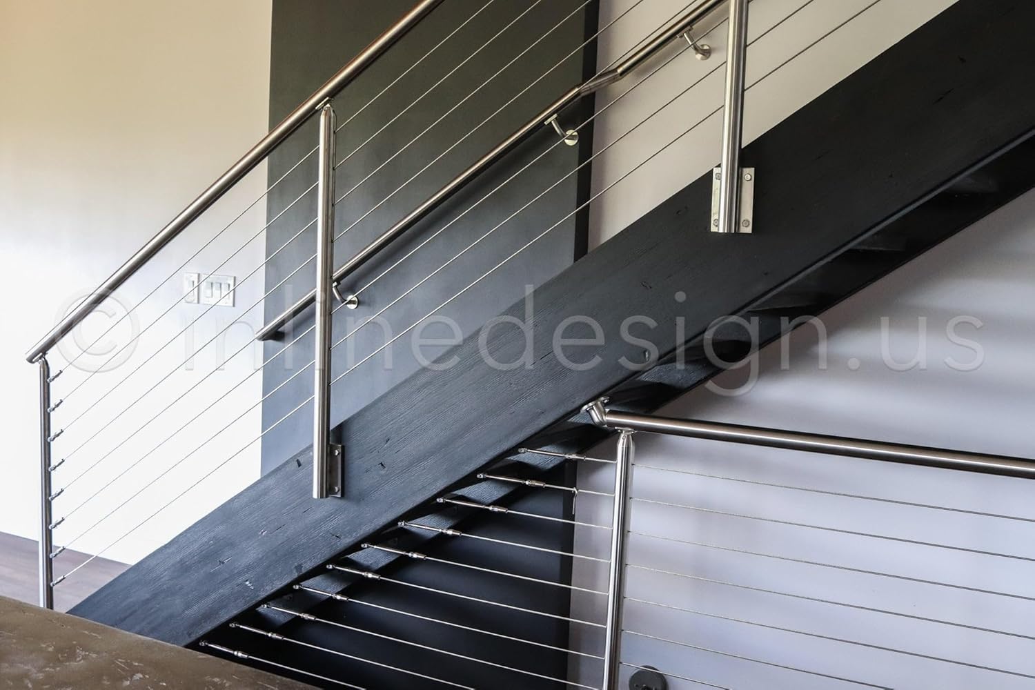 Handrail Bracket Stainless Steel 316 Redshift Quasar (Satin Stainless Steel)