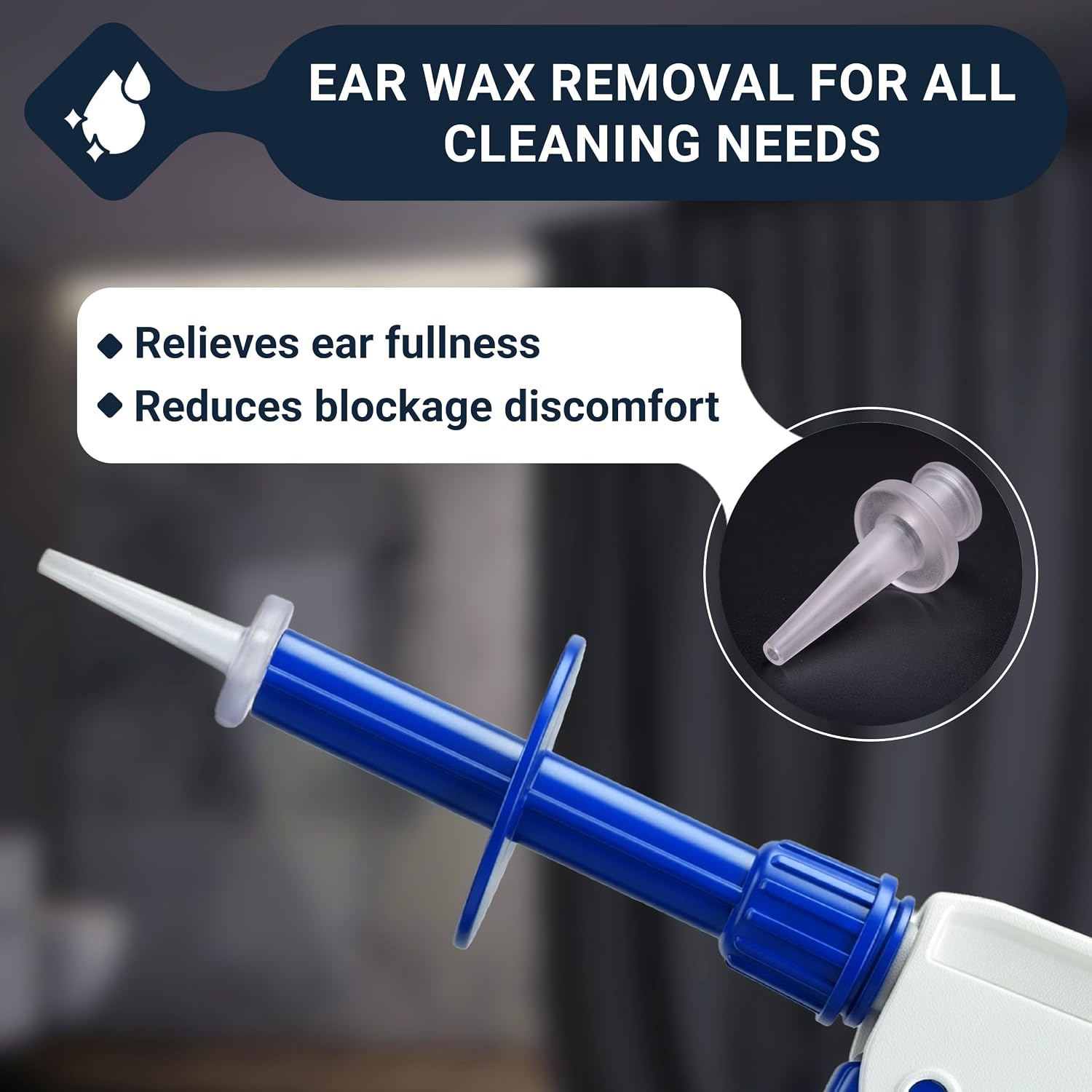 Doctor Easy Elephant & Rhino Ear Washer Disposable Tips, Bag Of 20