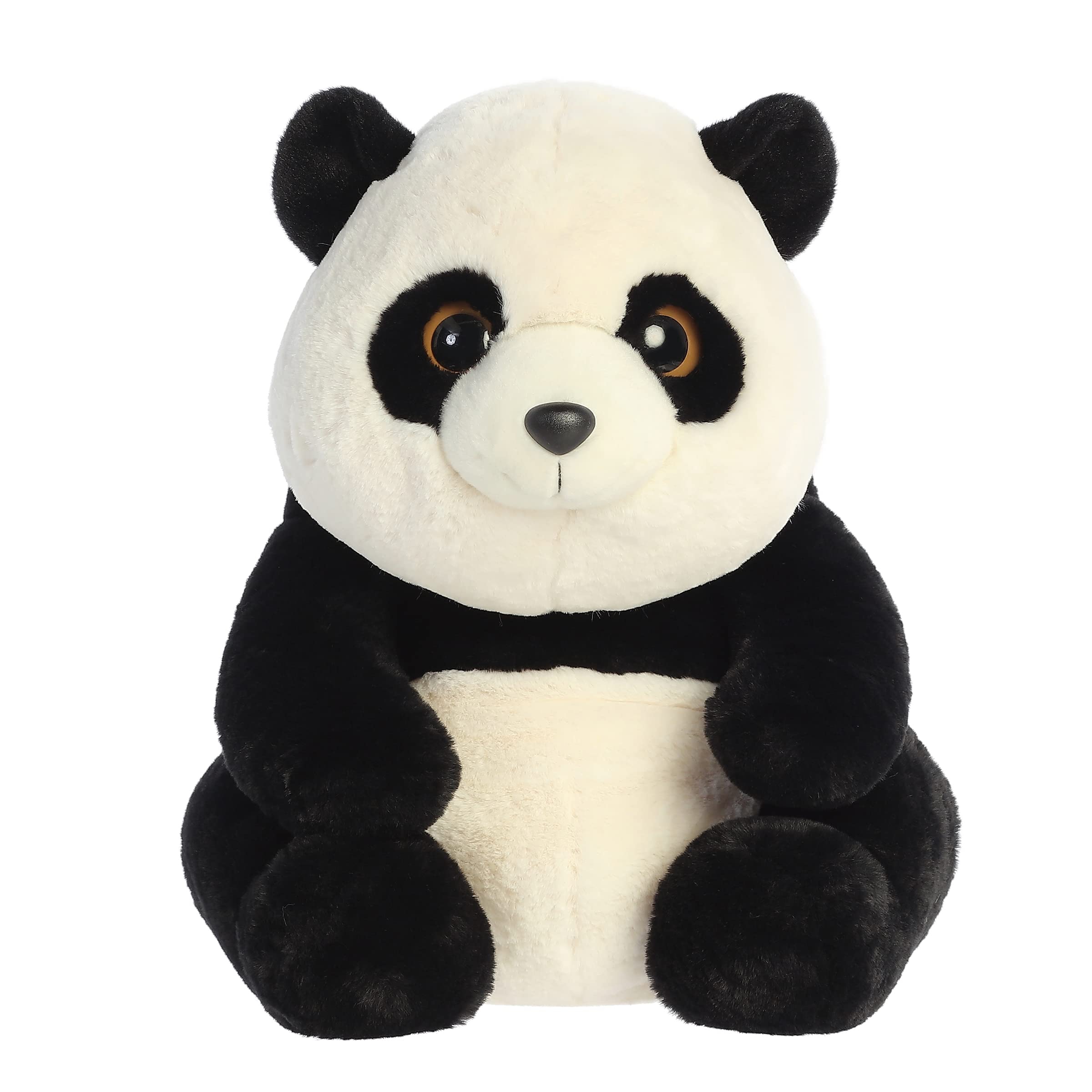 AuroraAdorable Lin Lin™ Panda Stuffed Animal - Irresistible Charm - Endless Snuggles - Black 19.5 Inches