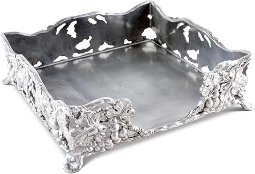 Miniatura 4 de Arthur Court Designs - Servilletero de almuerzo de uva