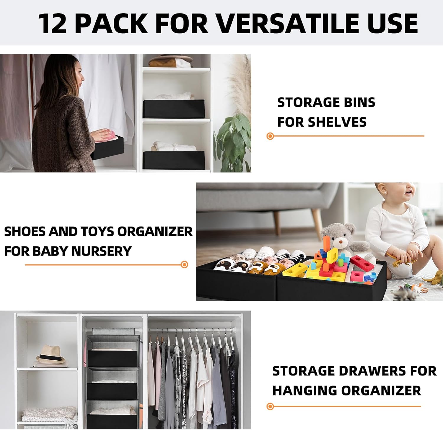 Der Organizer Clothes - Drer Organizer Bins for Closet,