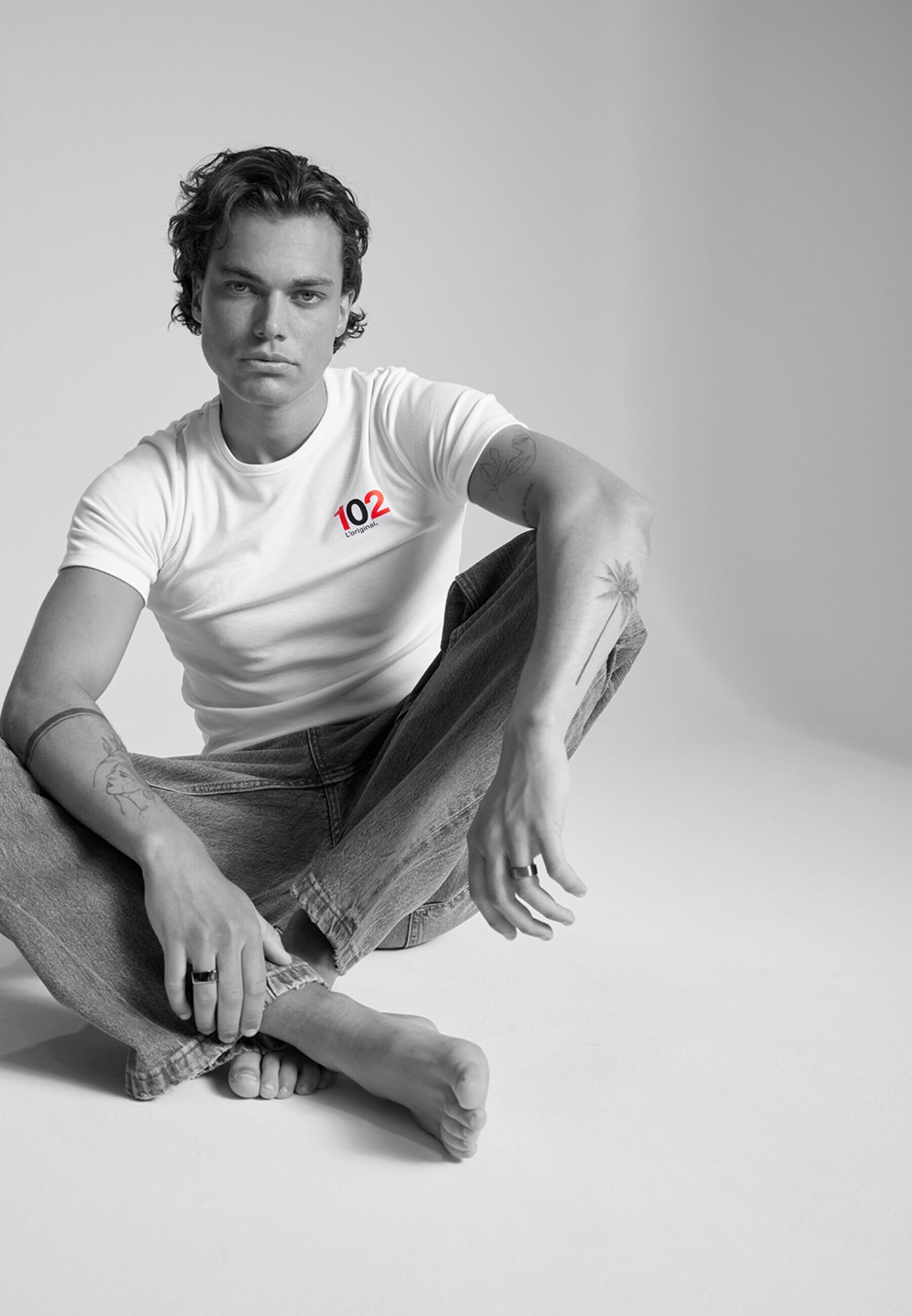Damart Thermolactyl Homme T-Shirt | Acrylique et Polyester, Col Rond, Manches courtes, Sous-vêtement Thermique, Blanc, L
