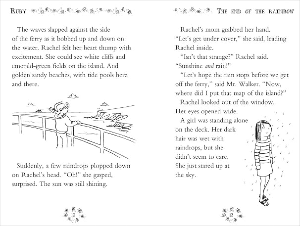 Rainbow Magic Rainbow Fairies: Books #1-4: Ruby the Red Fairy, Amber the Orange Fairy, Sunny the Yellow Fairy, Fern the Green Fairy
