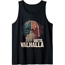 Until Valhalla Viking US Flag Vintage Shirt-Til Valhalla Tank Top