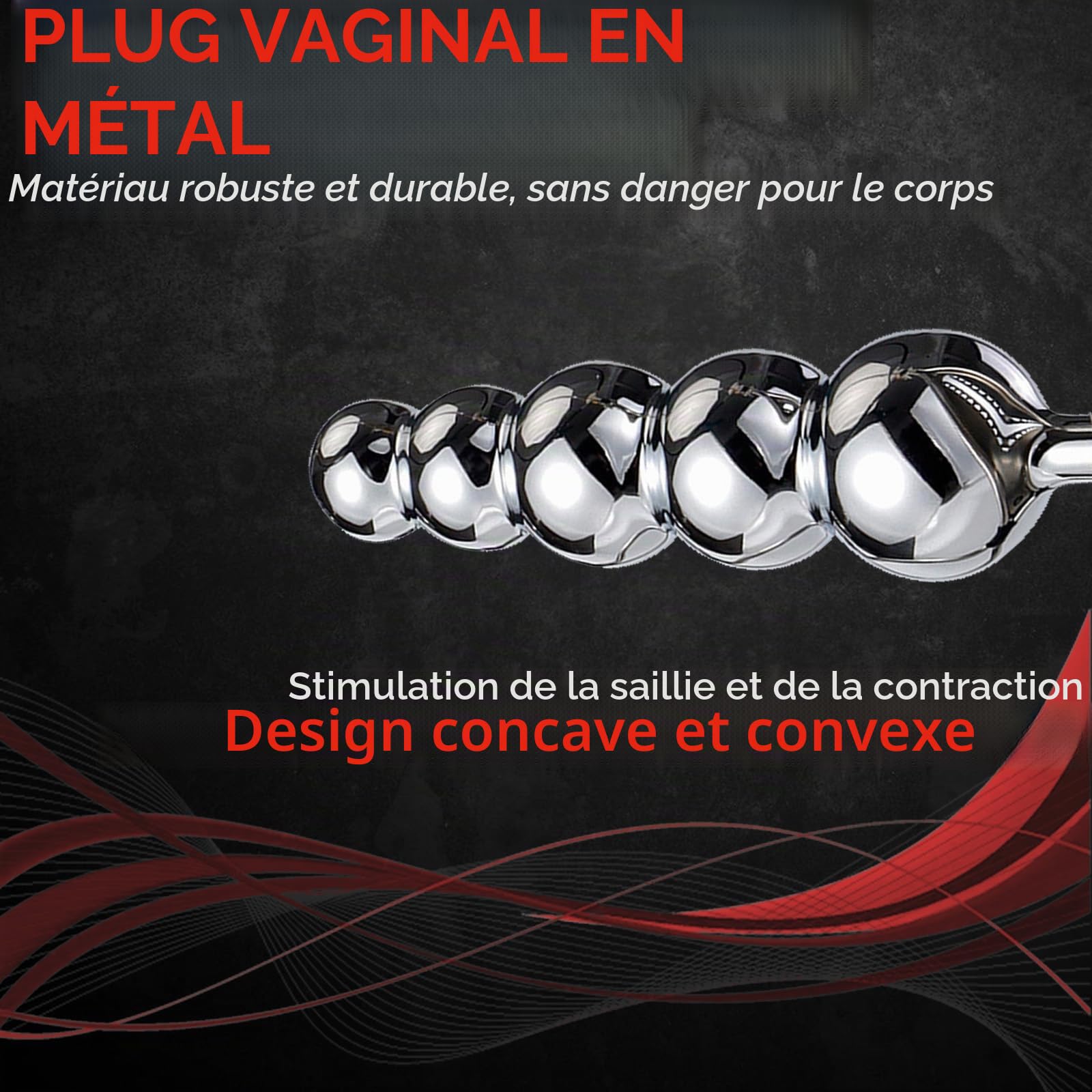 Ceinture de chasteté pour femme, en acier inoxydable réglable ceinture de chasteté pour femme Ceinture de chasteté verrouillable pour femme Invisible Fétiche Bondage Jouet sexuel pour femme Appareil