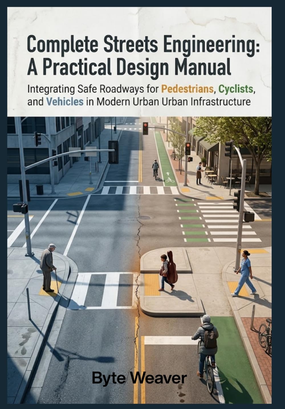 Complete Streets Engineering: A Practical Design Manual: Integrating Safe Roadways for Pedestrians, Cyclists, and Vehicles in Modern Urban Infrastructure